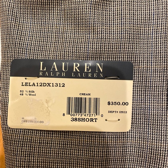 New with Tags Ralph Lauren Men’s Blazer - Picture 3 of 3